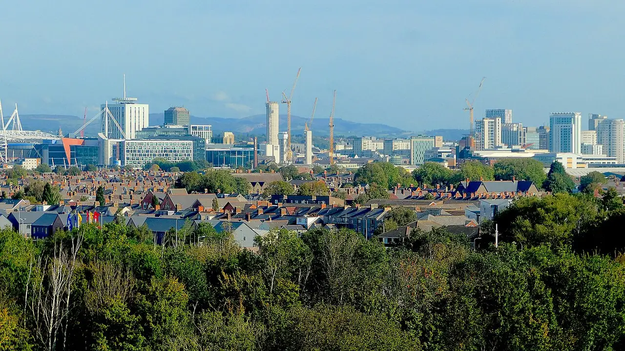 Cardiff skyline