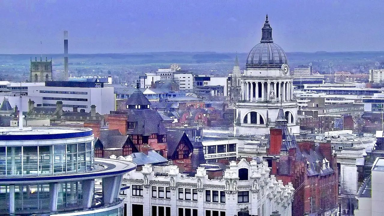 Nottingham skyline